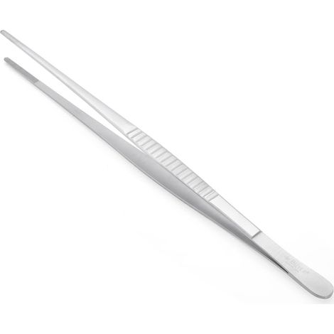 De Buyer Pince fine de présentation en inox Longueur 30 cm Argent (1/4)