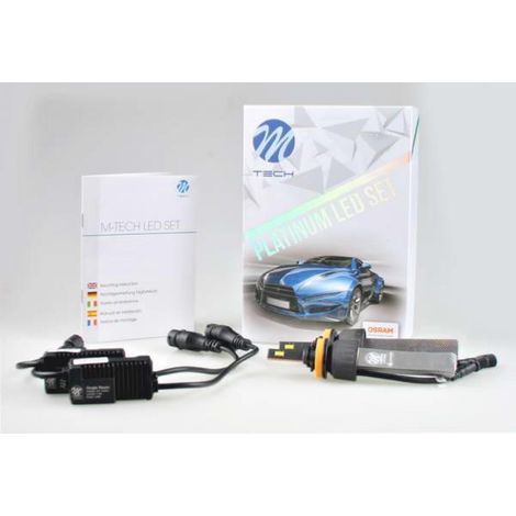 KIT A LED OSRAM H8 - REFROIDISSEMENT A LAMELLES-5200LM - 40W - 5700K