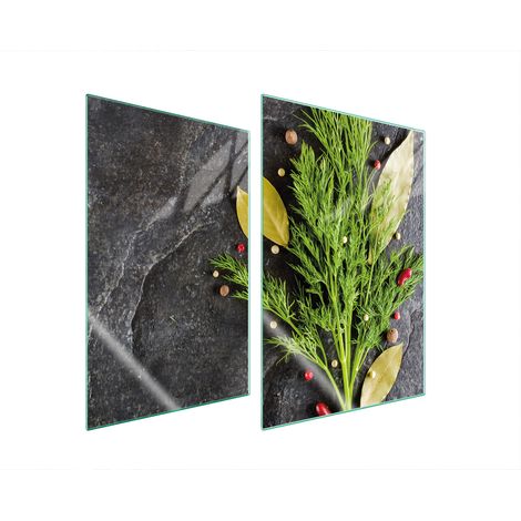 GLASSCHUTZPLATTE FÜR KÜCHE 2x35x52 KEN (1/5)