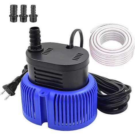 Pompe de couverture de piscine hors sol, pompe de puisard submersible pour l'évacuation de l'eau de piscine, pompe submersible, 850 GPH (prise US) (1/5)