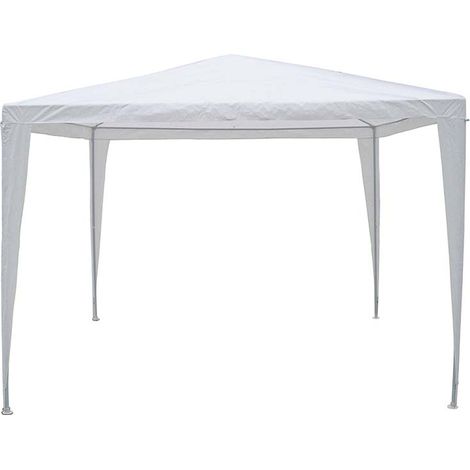 GARDENIA Gazebo a scatto 3x3xh.2,50 mt - colore bianco