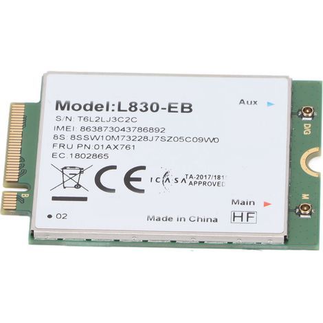 4G LTE FDD network card for Thinkpad X280, X390, T480, P52S laptops (1/5)