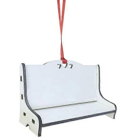 Voici une proposition de titre produit en français, optimisée pour les mots-clés et ne dépassant pas 190 caractères :

Décoration suspendue pour sapin de Noël - Long banc miniature - Pendentif ornemen
