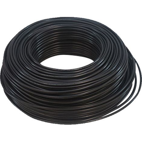 Cable Eléctrico Flexible 120 mm (1 metro) Color: Negro HV07V-K