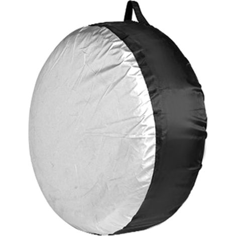 Lot de 4 housses de protection pour pneus de rechange - Anti-rayures - Étanche - Avec poignée (1/5)