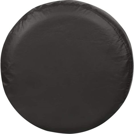 14 pouces Housse de pneu de secours Couverture roue pour tout diamètre (24"-26") protection antipoussière imperméable PVC de voiture