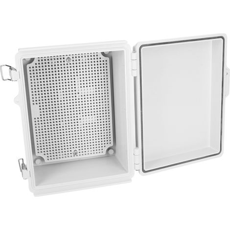Boîte de jonction ABS IP67 étanche, boîtier électrique DIY intérieur extérieur 220x170x110mm (1/5)