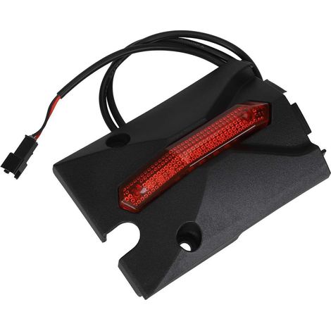 Accessoire de cache-clignotant étanche et décoratif pour scooter électrique Kukirin G2Max, feu arrière gauche. (1/5)