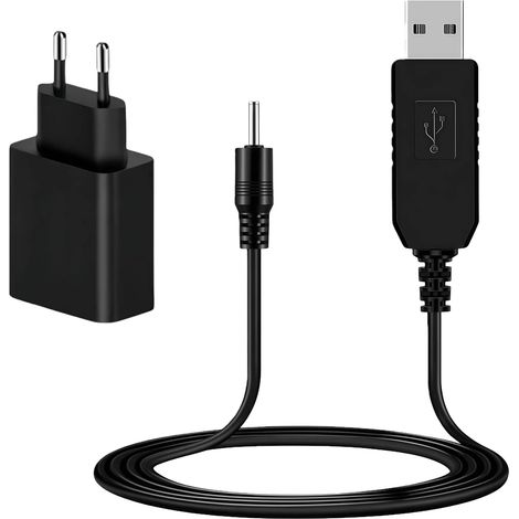 Replacement USB Cable 2.3V 100cm with Charging Adapter Cable Type 5513 5516 for MGK3321, MGK3335, MGK3010, MGK3020, BT3020, BT3021, BT3410, BT3421 Electric Shavers (1/5)