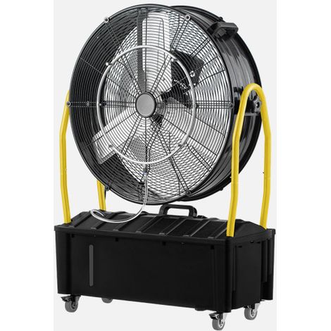 Ventilateur atomiseur 300W – Débit d'air jusqu'à 9 870 m³/h – Réservoir 25 L – Pour grands espaces industriels – Excalibur