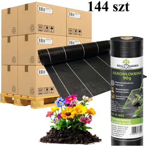 Voile de protection noire 90g 0,8x50m UV - Protection jardin