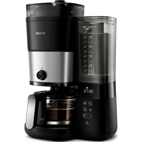 Philips HD7900/01 All in 1 Brew, schwarz/silber (1/4)