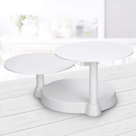 Nazalus-Sale Alzata per cupcake a 3 livelli, cupcake a strati, alzata per torta per feste di Natale, pomeriggio, matrimonio, compleanno, baby shower (1/5)