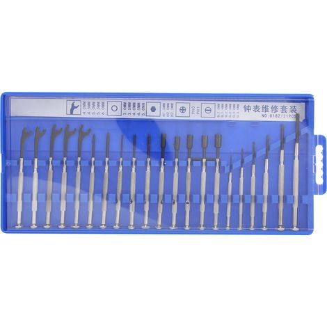 Jeu de tournevis 23 pièces, outil de réparation manuel en acier au chrome vanadium pour téléphones portables, lunettes TV (1/5)