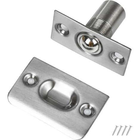 Loquets de porte à bille, loquet réglable avec gâche, rouleau (1/5)