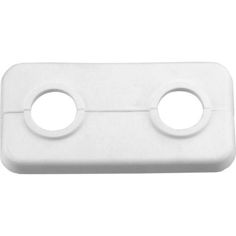 Cornat Heizungsrosette 9,5 x 1,5 cm weiß - 2 Stück (1/2)