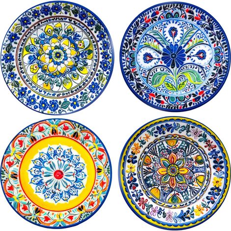 Signes Grimalt Adorno Pared Jardín Decoracion Adorno 4U Ceramica Y Gres Multicolor 3x21x21cm 37853