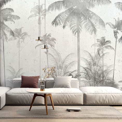 Papier peint panoramique - Forêt tropicale - 130 cm x 74 cm (1/4)