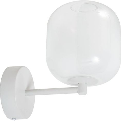 LED Wall Light 'Avelina' made of Glass for Living Room & Dining Room