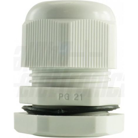 Serracavi in nylon alpha elettronica diametro cavo 13-18mm bianco - 514-21