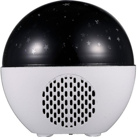 Lampe de projection de ciel étoilé rotative automatique blanche (1/4)