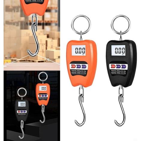 Sac à main de 200 kg, capteur de précision élevé et capteur de précision le plus récent, LED vive pour la lumière Orange