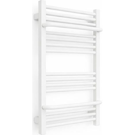 Sèche-serviette mixte blanc de 820mm de haut et 300mm de large - 244 Watt - LIM820/300Z1B