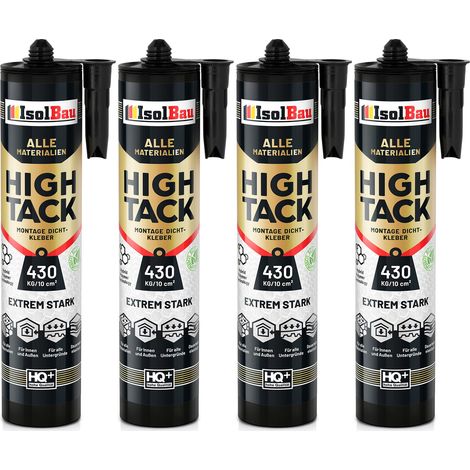 IsolBau Hochleistungs-Montagekleber 4 x 290 ml (1/5)