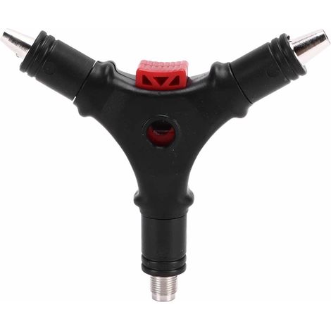 Coupe-fil coaxial 4-en-1 multifonction avec connecteur F pour câbles RG59 et RG6, outil de dénudage et compression. (1/5)