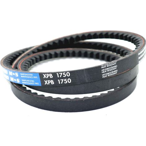Courroie trapézoidale crantée Optibelt Super X Power XPB1750 Lw