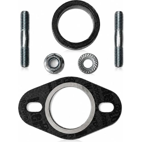 Kit de Joints et Goujons de Pot d'Échappement pour Scooter 50cc 2T – Joint et Goujon de Pot d'Échappement Universel, Compatible avec , , , , , -G (1/5)