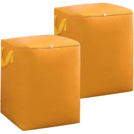 Extra Large and Heavy Duty 64 Gallon Orange Carrier Box (2-Pack) (1/4)