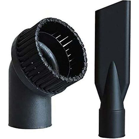 Rundbürste und Flachdüse für Industriesauger, 44 mm Innendurchmesser (1/2)