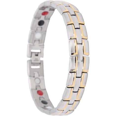 Bracelet magnétique thérapie antidouleur arthrite, bijou amincissant élégant pour homme et femme, soin santé articulations, accessoire bien-être corps, 1 pièce (1/5)