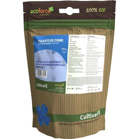 CULTIVERS Sulfato de Cobre Ecológico 250 g (1/3)