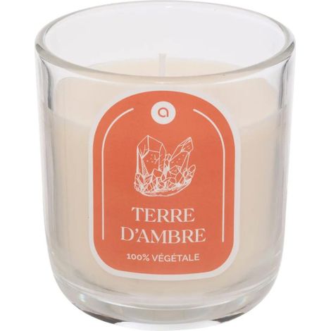 Bougie Parfumée en Verre "Floa" 210g Ambre (1/3)