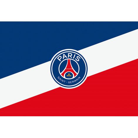 Papier peint panoramique Foot / Football - PSG - Paris Saint Germain - 130 cm x 89 cm (1/2)