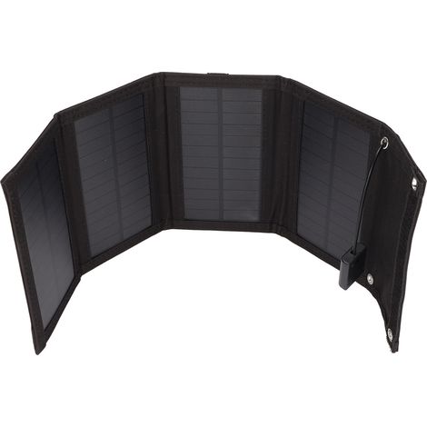 Panneau Solaire Pliable 10W USB pour Camping et Randonnée en Plein Air