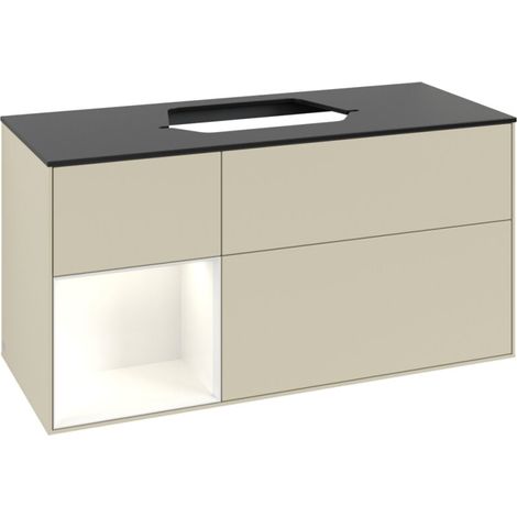 Villeroy & Boch F412GFHJ Meuble sous-lavabo Finion F41