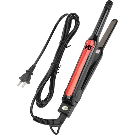Fer à lisser/boucler à ions négatifs pour usage domestique, prise standard américaine, 100-240 V (1/5)
