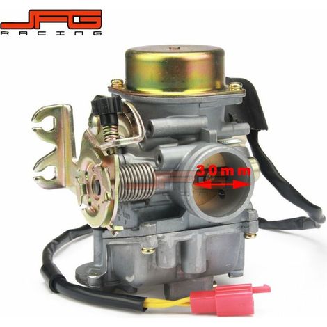 Geeignet für die Reparatur und Modifikation von GY6 150-250CC Motorradzubehör, hochwertiger Motorrad-Vergaser CVK30