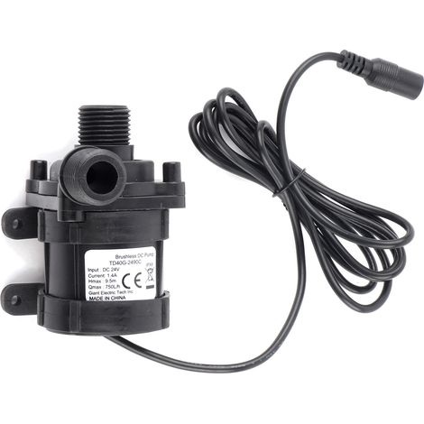 Pompe sans balais, pompe à eau 750 L/H 24 V ultra silencieuse 33 W pour la vie quotidienne