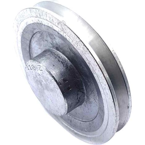 Poulie trapézoïdale aluminium moyeu plein SPZ110/1ALU
