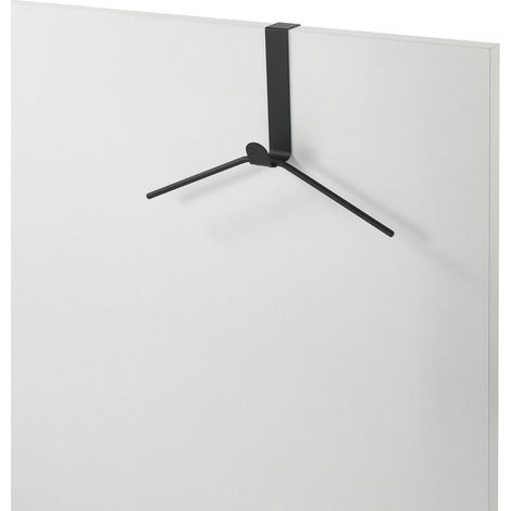 Türgarderobe aus schwarzem Metall Trim