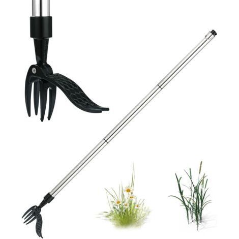 Désherbeur Manuel Désherbeur Portable Désherbeur Portable Extérieur Outil D'enracinement Longueur 100cm (1/5)