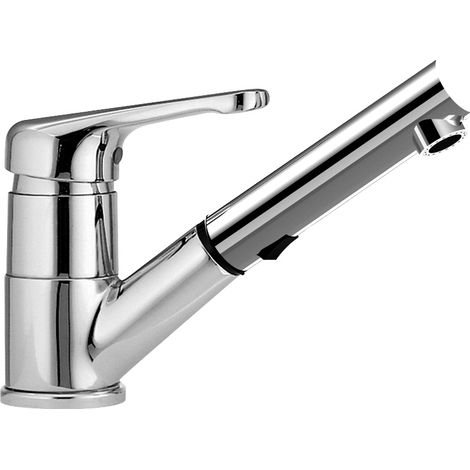 Miscelatore lavello con doccia estraibile in metallo BES 1219DM (1/2)