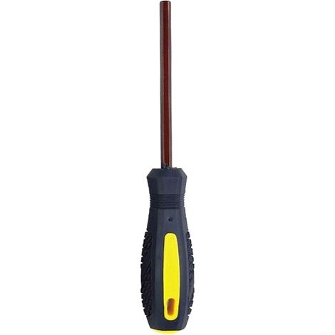 Douille hexagonale, embout hexagonal, tournevis hexagonal avec poignée en caoutchouc, tournevis