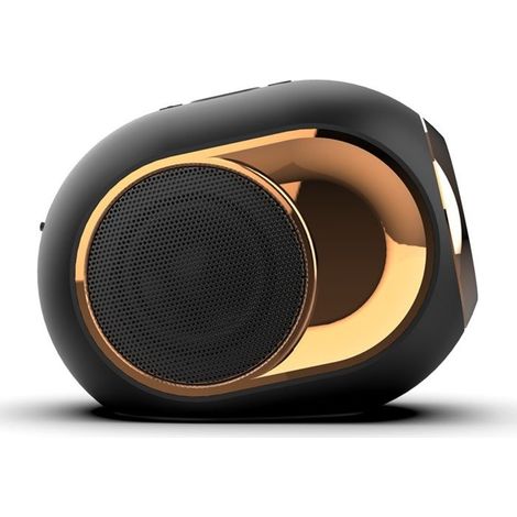 Enceinte bluetooth bluetooth5.0 caisson basses emplacement pour carte tf lecture depuis une clé USB radio effets sonores 4D TWS (1/4)