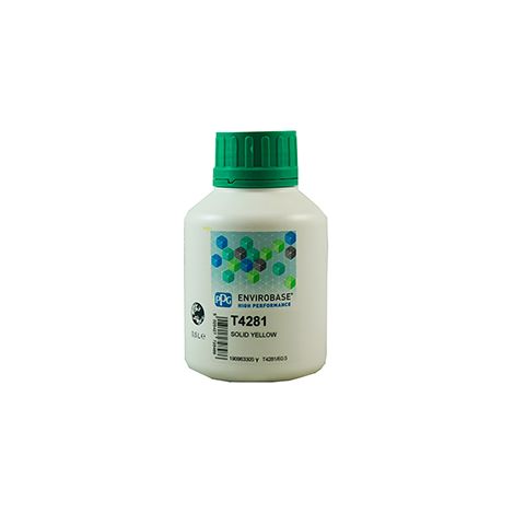 PPG T4281 Envirobase HP BRIGHT YELLOW 0,5 LITER