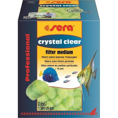 Sera Crystal Clear Professional medio de filtración 350 g